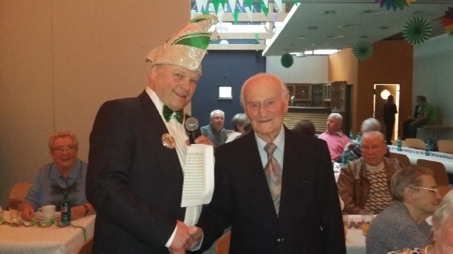 Bild: Herr Roman Moskal mit 93 Jahren
