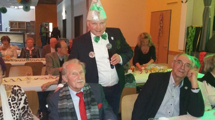 Bild: Herr Hans Berger mit 88 Jahren