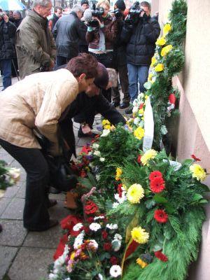 Foto des Albums: Gedenken an die Pogromnacht (09.11.2007)