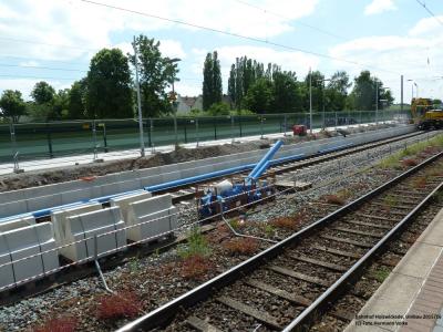 Foto des Albums: Umfangreiche Gleisbauarbeiten der Bahn (03.07.2015)