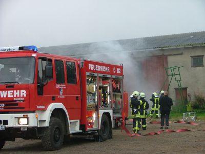 Foto des Albums: Wochenendausbildung der Feuerwehr Falkenstein/Harz in Wieserode (01. 09. 2007)