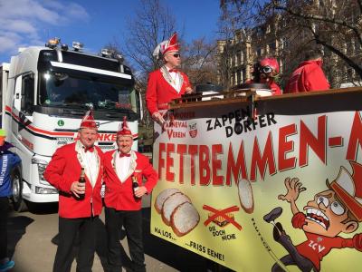 Foto des Albums: Rosenmontag 2017 - Der ZCV e.V. verabschiedet sich aus der 32. Session