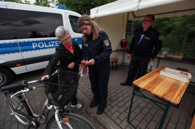 Fahrradsicherheitscodierung 