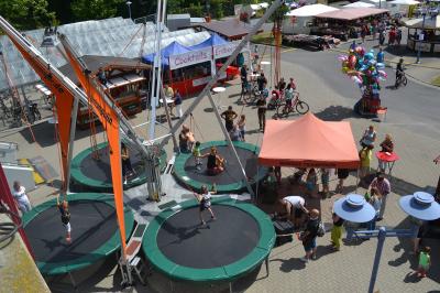 Spass am Trambolin 