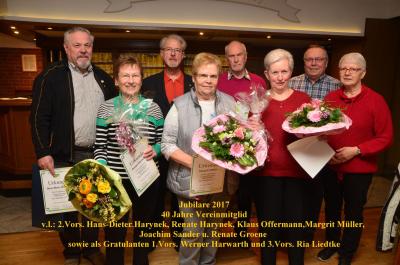 Jubilare 40 Jahre  (Bild vergr&ouml;&szlig;ern)