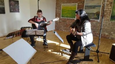 Foto des Albums: Saitenwege - Gitarre im Konzert