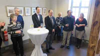 Foto des Albums: Eröffnung der dauerhaften Ausstellung in der Bibliothek (28.03.2017)