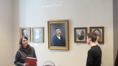 Foto des Albums: Eröffnung der dauerhaften Ausstellung in der Bibliothek (28.03.2017)