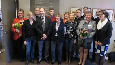 Foto des Albums: Eröffnung der dauerhaften Ausstellung in der Bibliothek (28.03.2017)