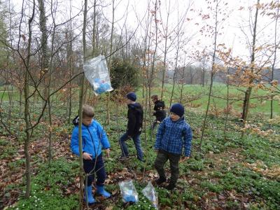 Foto des Albums: Ostereiersuche im Pückler Park / Klasse 1b (12.04.2017)