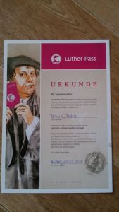 Foto des Albums: Mein Reisetagebuch – Teil 3 – unterwegs mit dem Lutherpass 2017