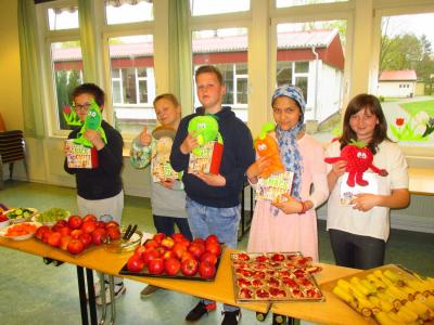 Foto des Albums: Initiative "gesundes Pausenbrot" In der Grundschule (27. 04. 2017)