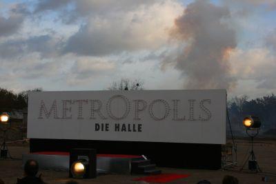 Foto des Albums: Grundsteinlegung für die Metropolis-Halle im Filmpark Babelsberg    (26.11.2007)