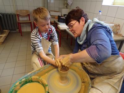 Foto des Albums: Töpfern Klasse 1a