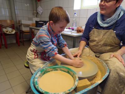 Foto des Albums: Töpfern Klasse 1a