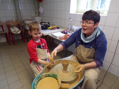 Foto des Albums: Töpfern Klasse 1a