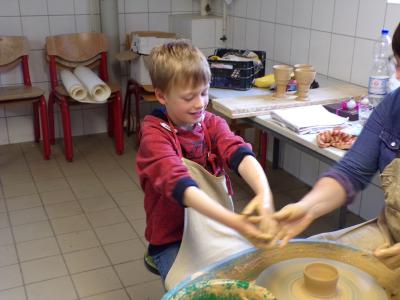 Foto des Albums: Töpfern Klasse 1a