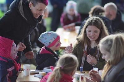 Foto des Albums: Kinderosterfeuer 2017 der Gemeinde Ganzlin in Wangelin