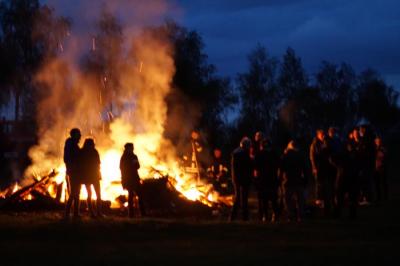 Foto des Albums: Kinderosterfeuer 2017 der Gemeinde Ganzlin in Wangelin