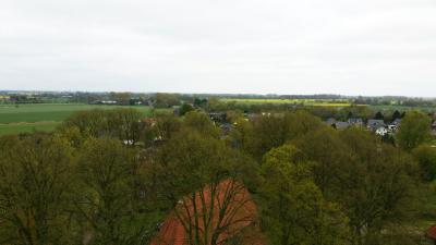 In rund 30 Metern H&ouml;he wurden die Kameraden mit einer herrlichen Aussicht belohnt 