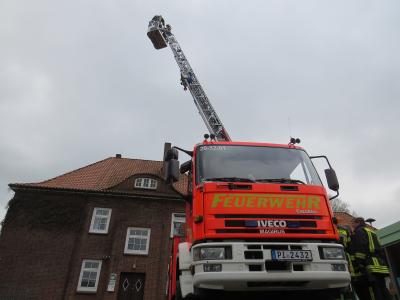 In luftiger H&ouml;he mussten verschiedene Ziele angesteuert werden 