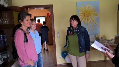 Zweimal stellte Christina Volz (Bild) mit Renate Wagener das "Yes, we can!"-Matheprogramm vor 