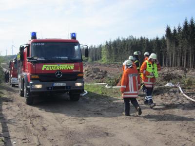 Foto des Albums: Einsatz Flächenbrand