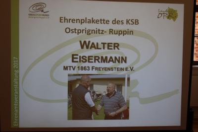 Foto des Albums: Würdigung des Kreissportbund für Ehrenamt 2017 (19.05.2017)