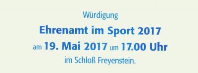 Foto des Albums: Würdigung des Kreissportbund für Ehrenamt 2017 (19.05.2017)