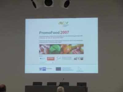 Foto des Albums: PromoFood 2007: Internationales Treffen der Ernährungswirtschaft (29.11.2007)