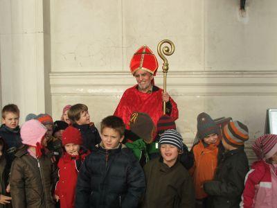 Foto des Albums: Der Nikolaus in der Nikolaikirche (06.12.2007)