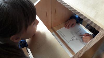 Foto des Albums: Kl. 1 und 2 zu Besuch im Minimathematikum der Sparkasse ABG