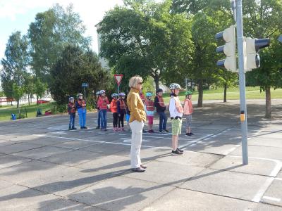 Foto des Albums: Fahrradausbildung Klasse 4