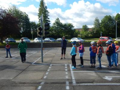 Foto des Albums: Fahrradausbildung Klasse 4