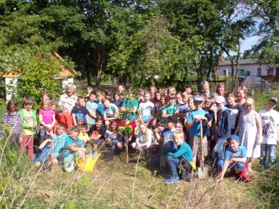Foto des Albums: Apfelbaum aus Bönningstedt von unseren Schülern gepflanzt