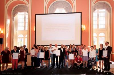 Foto des Albums: Preisverleihung "Aktiv für Demokratie und Toleranz"  Rotes Rathaus (19. 06. 2017)