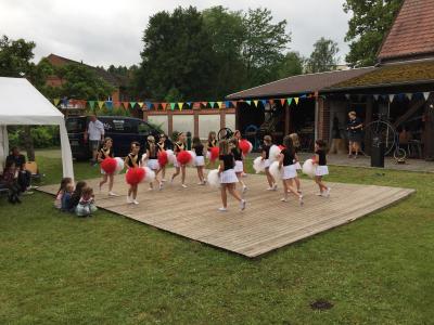 Foto des Albums: Cheerleader beim Tag des Museums des Heimatvereins Crivitz
