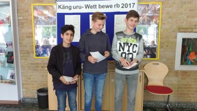 Foto des Albums: Ehrung der Teilnehmer am Känguru-Wettbewerb (Mathe)