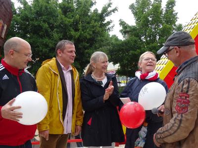 Foto des Albums: Rot-Weß-Kyritz: Hansewette gewonnen - Riesenrad gefahren (30.06.2017)