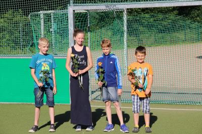 Verabschiedung einiger Sch&uuml;ler, die die Schule wechseln. 