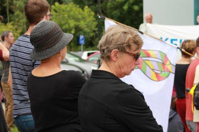 Foto des Albums: Demonstration vor dem LRA Hildburghausen (27. 07. 2017)