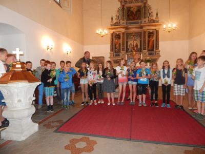 Foto des Albums: Schuljahresabschluss und Verabschiedung Frau Brox