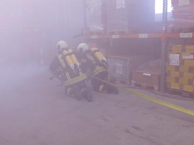 Foto des Albums: Feuerwehrübung in der Lebenshilfe Hoym