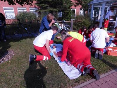 Foto des Albums: Feuerwehrübung in der Lebenshilfe Hoym