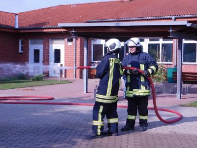 Foto des Albums: Feuerwehrübung in der Lebenshilfe Hoym