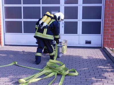 Foto des Albums: Feuerwehrübung in der Lebenshilfe Hoym