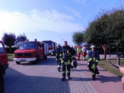 Foto des Albums: Feuerwehrübung in der Lebenshilfe Hoym