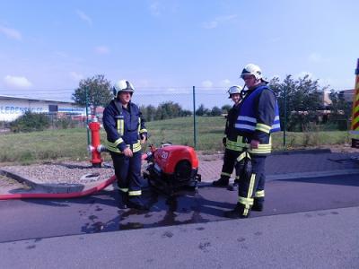 Foto des Albums: Feuerwehrübung in der Lebenshilfe Hoym