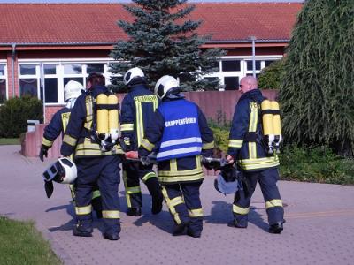 Foto des Albums: Feuerwehrübung in der Lebenshilfe Hoym