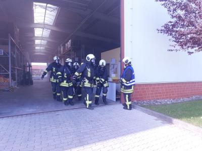 Foto des Albums: Feuerwehrübung in der Lebenshilfe Hoym